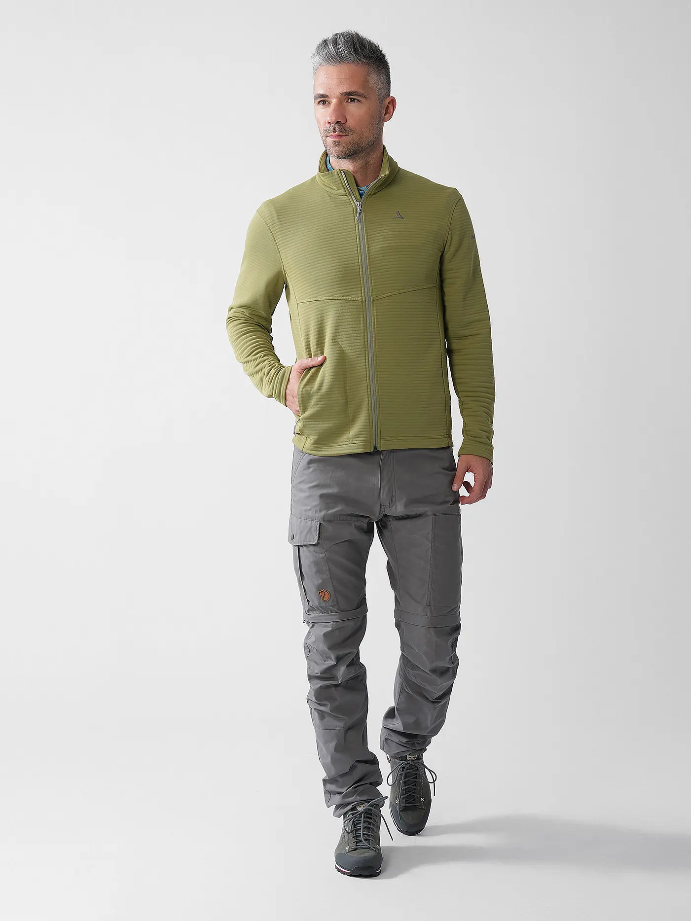 SCHÖFFEL | Herren Fleecejacke Circ Fleece Smue | olive